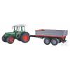 BRUDER 2104 Fendt Farmer 209 S s přívěsem a bočnicemi