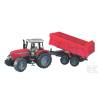 BRUDER 2045 Massey Ferguson 7480 s vlekem