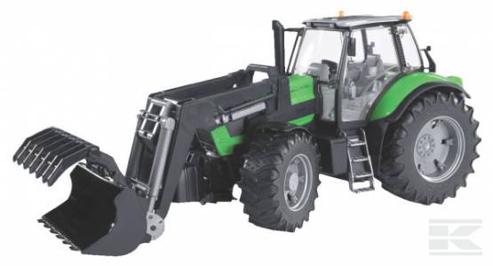 BRUDER 3081 Deutz Agrotron X720 s čelním nakladačem