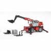 BRUDER 2129 Teleskopický nakladač Manitou MRT 2150 s příslušenstvím