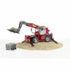 BRUDER 2129 Teleskopický nakladač Manitou MRT 2150 s příslušenstvím