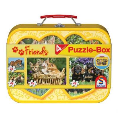SCHMIDT 56499 Puzzle Friends, 2x26, 2x48 dílků