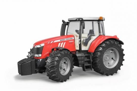 BRUDER 3046 Traktor Massey Ferguson 7600