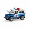 BRUDER 2595 Land Rover Defender policejní auto s policistou 