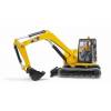 BRUDER 2466 Minibagr CAT s figurkou