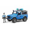 BRUDER 2597 Land Rover Defender Policie s figurkou policisty