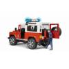 BRUDER 2596 Land Rover Defender hasiči s figurkou hasiče 