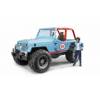 BRUDER 2541 Závodní Jeep Cross country modrý s figurkou závodníka