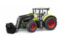 BRUDER 3013 Traktor Claas Axion 950 s čelním nakla..