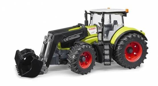 BRUDER 3013 Traktor Claas Axion 950 s čelním nakladačem