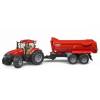 BRUDER 3099 Traktor Case IH PUMA 230 CVX s vlekem Krampe