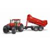 BRUDER 3099 Traktor Case IH PUMA 230 CVX s vlekem Krampe