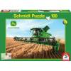 SCHMIDT 56144 Puzzle kombajn John Deere 100 dílků