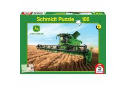 SCHMIDT 56144 Puzzle kombajn John Deere 100 dílků