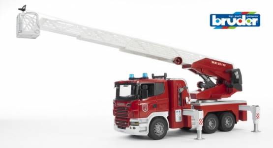 BRUDER 3590 SCANIA R-serie hasičské auto