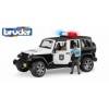 BRUDER 2526 Jeep Wrangler Rubico policejní s figurkou policisty