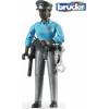 BRUDER 60431 Bworld figurka policistka tmavé pleti s příslušenstvím
