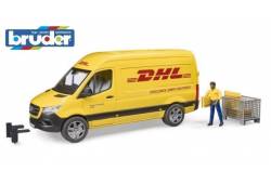 BRUDER 2671 MB Sprinter DHL s figurkou řidiče