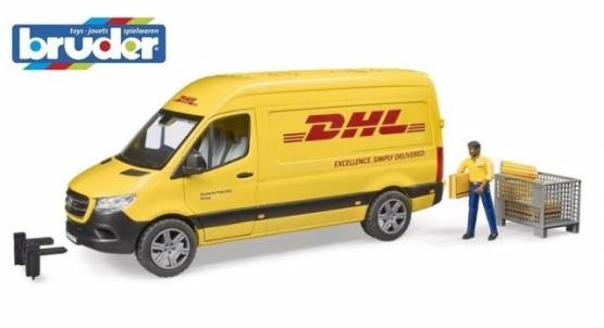 BRUDER 2671 MB Sprinter DHL s figurkou řidiče