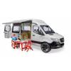 BUDER 2672 MB Sprinter kempingové auto s figurkou
